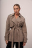 Florence Cropped Trench Coat