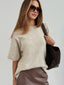 Lit Oversized Knit T-Shirt