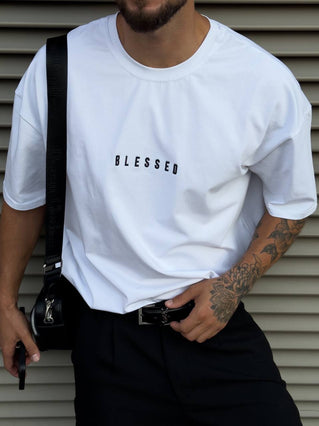 Oversized T-shirt "Blessed Ukraine"